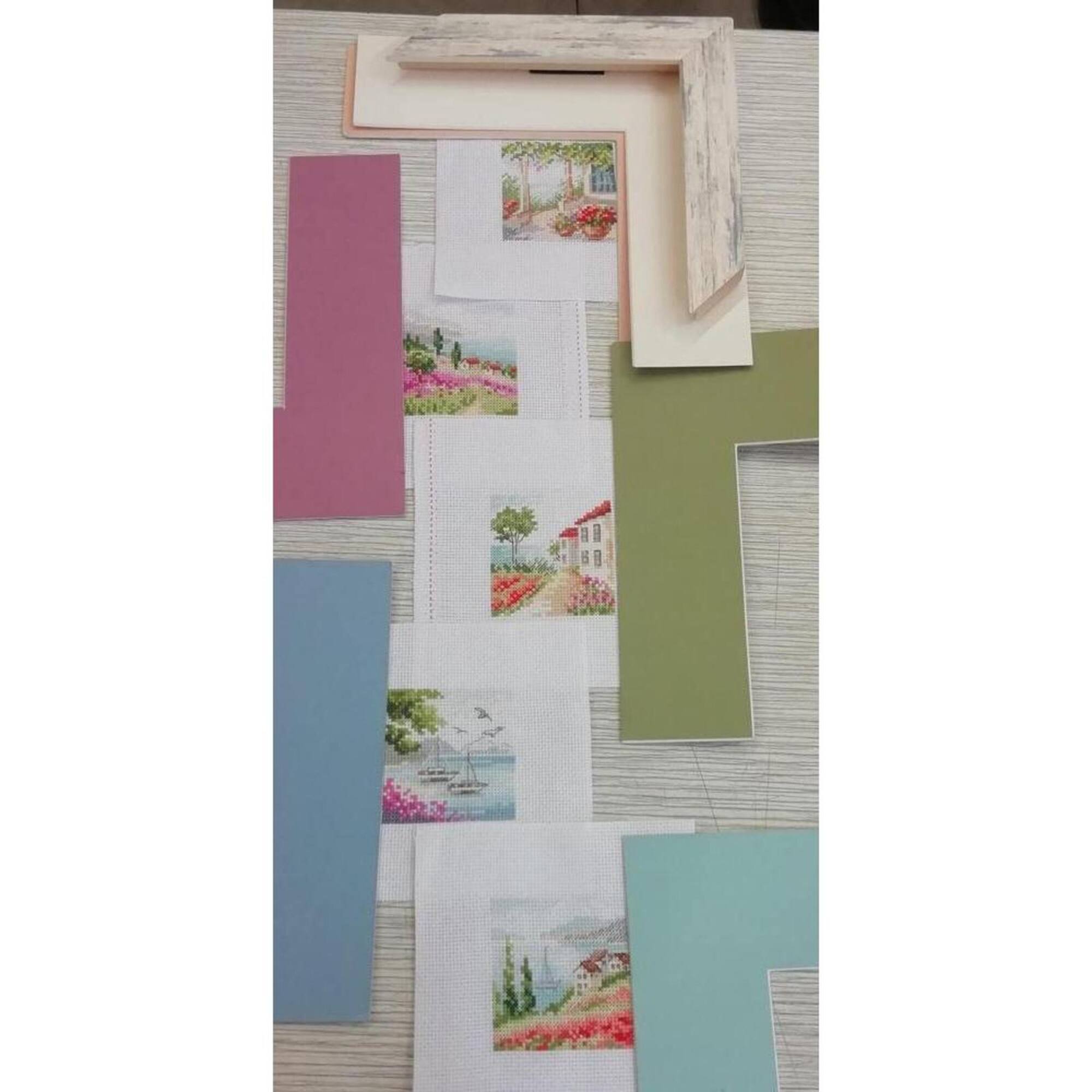 Alisa Flower Patio Cross Stitch Kit